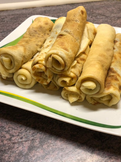 Túrós palacsinta, na meg kakaós is... :-) recept fotója