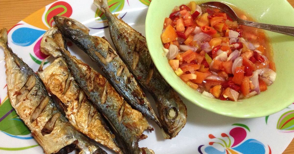  Resep  Ikan Kembung Goreng  Sambal  Dabu  dabu  oleh Anna 