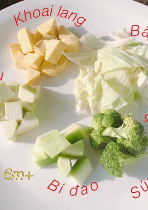 Hình của món Nước dashi.
