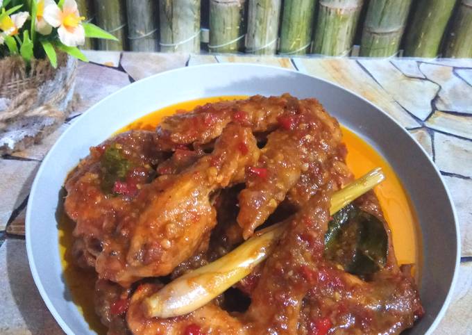 Resep Sayap Ayam Kecap Pedas Oleh Vay Kitchen Cookpad