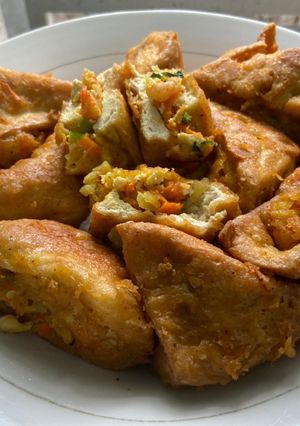Foto resep Tahu Isi sayur udang