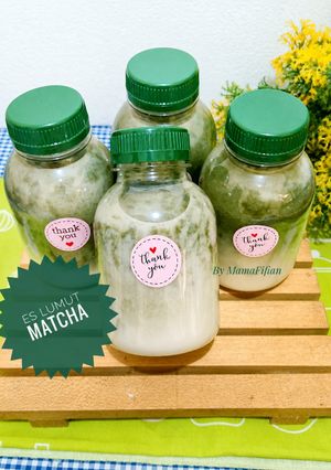 Foto resep Es Lumut Matcha