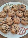 Galletas de garbanzos y chocolate