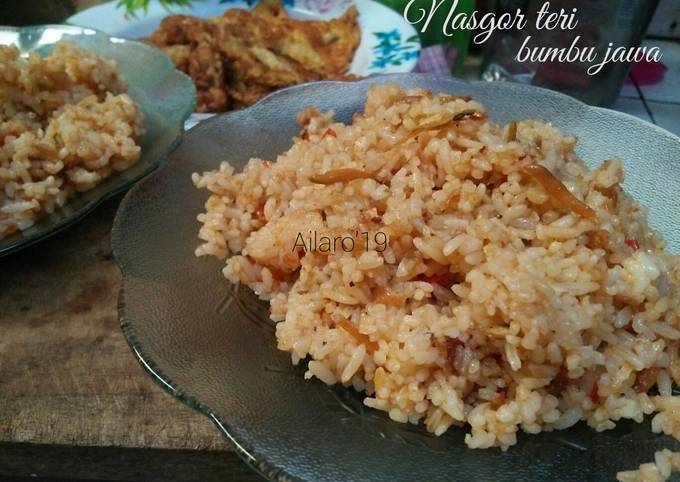 Resep Nasi Goreng Teri Bumbu Jawa, Menggugah Selera