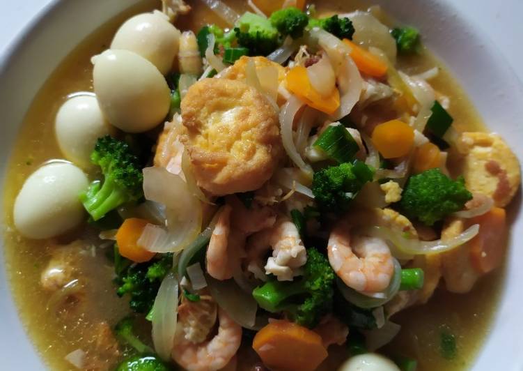 Cara Memasak Sapo Tahu Seafood Yang Enak