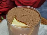 Milo dầm bánh flan