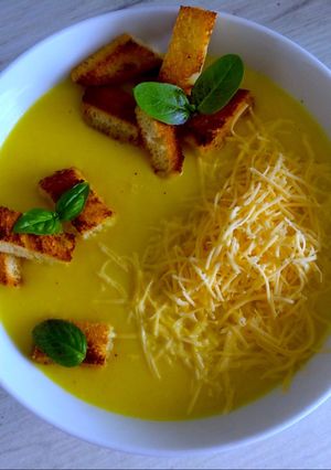 Фото Крем - суп из кабачков и цукини 🥒🥛.
