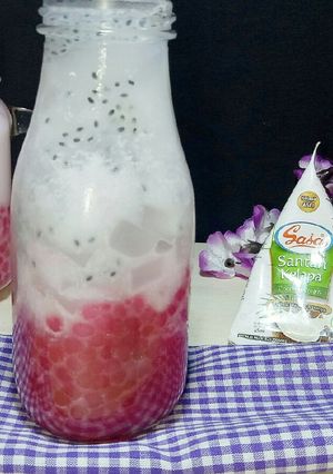Foto resep Es mutiara jelly