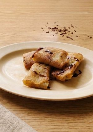 Foto resep Pastry Pisang Panggang Teflon
