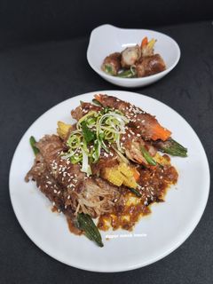 Foto resep Beef Enoki & Vagetables Roll