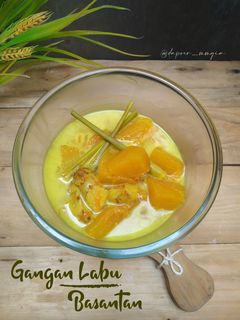 Foto resep Gangan Labu Basantan