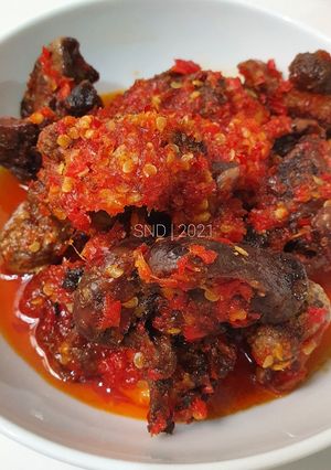 Foto resep Ati Ampela Bumbu Cabe (Anti Gagal) 🇮🇩 #masakanindo