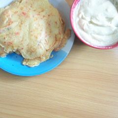 A picture of Pan cake and pap.
