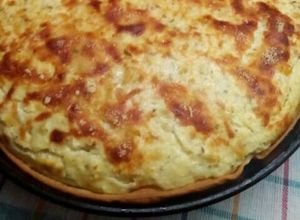 Una foto de Tarta de Coliflor y Muzzarella