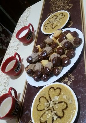صورة لوصفة قهوة العيشة في دارنا