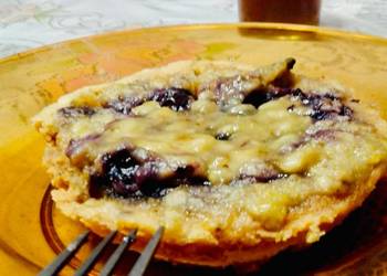 Easy Make Recipe Blueberry Banana pie Home Style