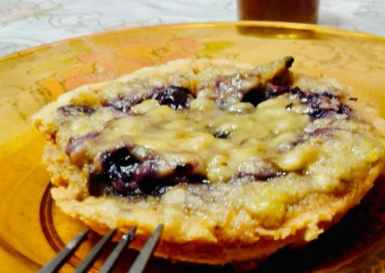 How to Make Ultimate Blueberry Banana pie