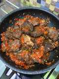 Dendeng batokok daging kurban
