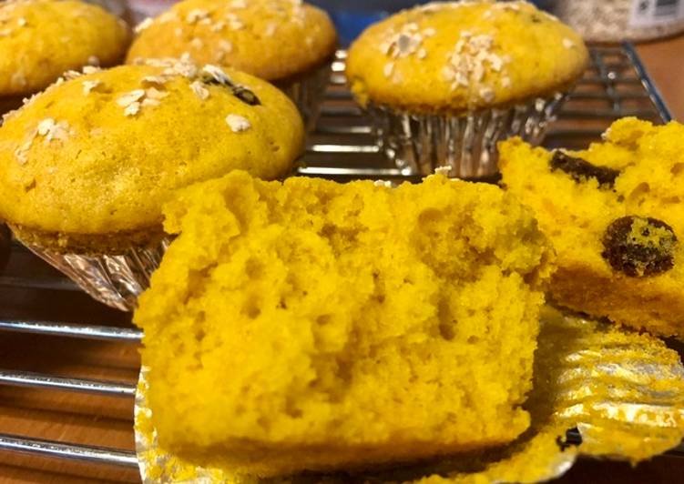 Muffin labu kuning sehat