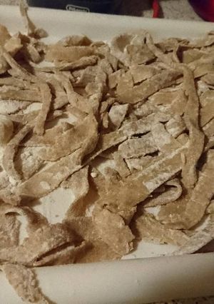 Házi széles metélt recept fotója