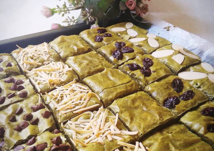 13 Resep: Greenteas (Brownies matcha) Anti Gagal