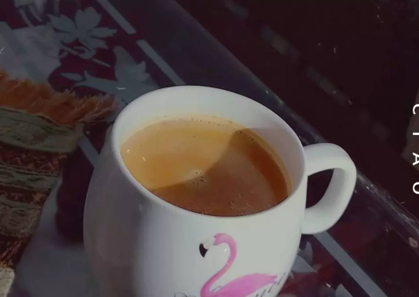 Cardamom tea