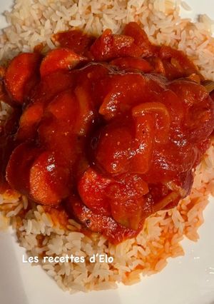 Une photo de Rougail saucisse