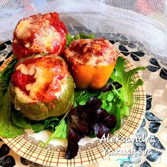 A picture of Stuffed Peppers.