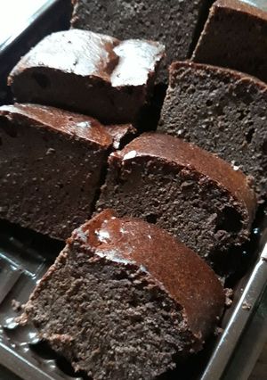 Foto resep Gateau au Cocolat (Coklat cake) #keto #ketopad
