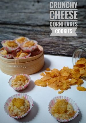 Foto resep 🌾 Crunchy Cheese Cornflakes Cookies 🌾Source : Tintin Rayner