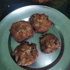 A picture of Keema cutlets.