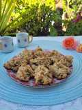Galletitas con coco y pasas
