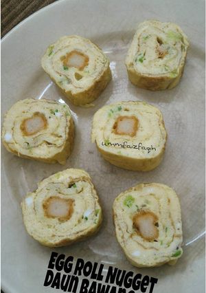 Foto resep Egg Roll Nugget Daun Bawang