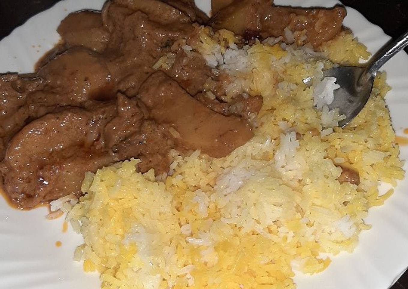 Beef biryani