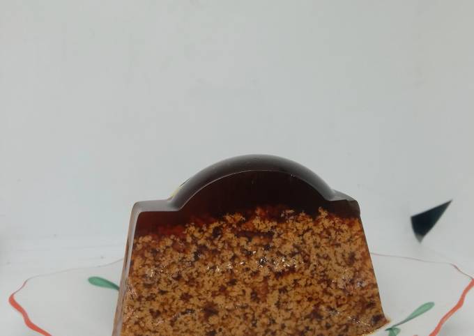 Puding Lumut Gula Merah foto resep utama