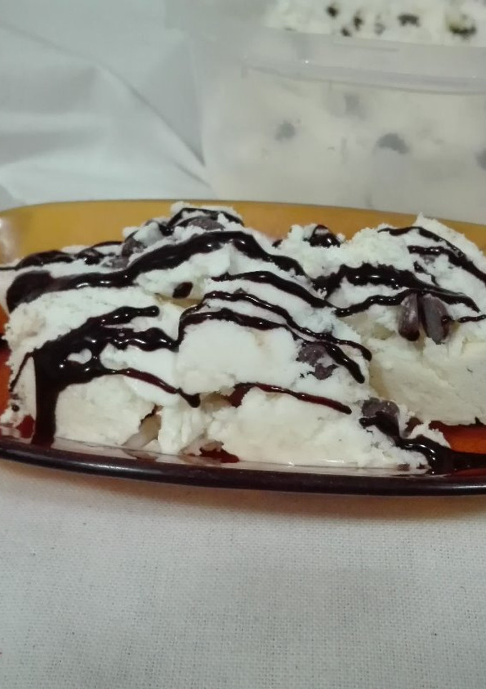 Una foto de Helado de yogur