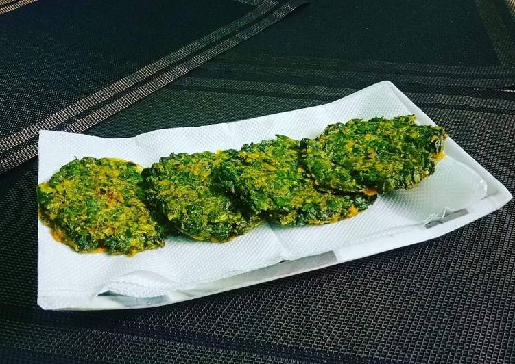 Steps to Prepare Super Quick Homemade Kaddu Ke Patte Ka Vada Orissa style