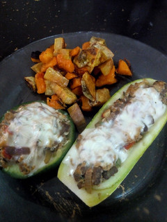 Una foto de Zapallitos Rellenos al horno
