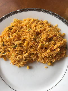 Una foto de Arroz con pollo