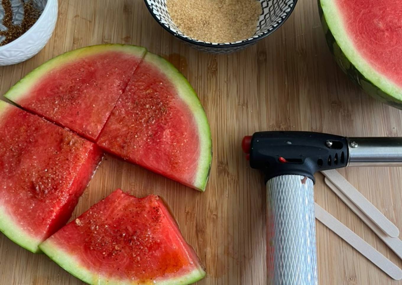 Pastèque épicée façon lollipop 🍭