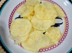 Foto de Chips de batata no micro-ondas