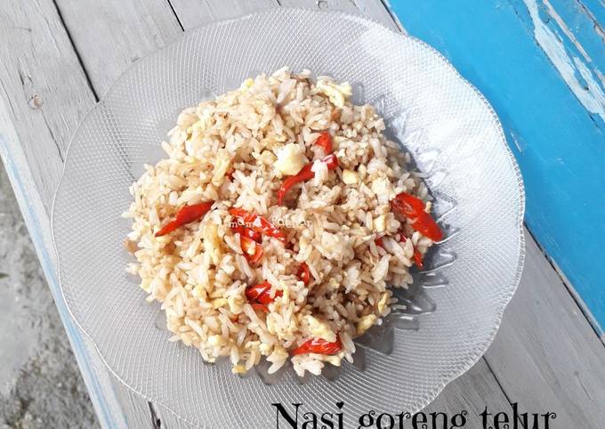 Easiest Way to Prepare Appetizing Nasi goreng telur