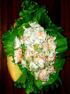 A picture of Mike's New Orleans Lobster, Shrimp & Crab Meat Po Boys.