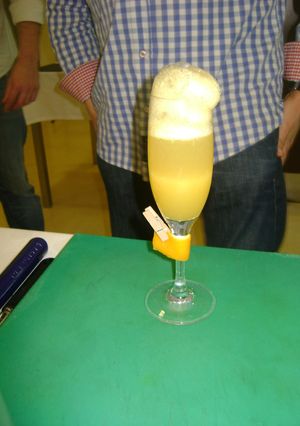 Una foto de Cóctel Mimosa