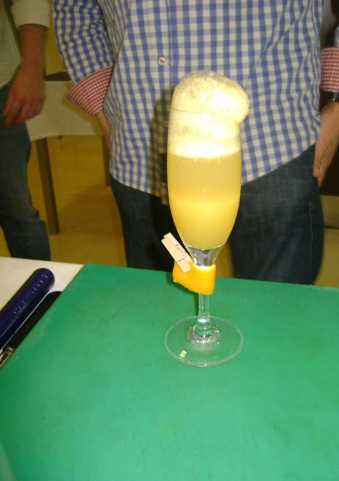 Una foto de Cóctel Mimosa
