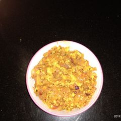 A picture of Paneer bhurji.
