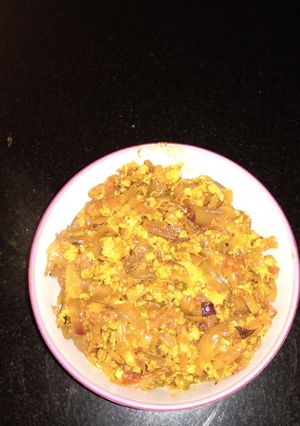 A picture of Paneer bhurji.