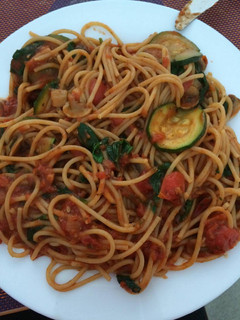 Una foto de Spaghetti vegà
