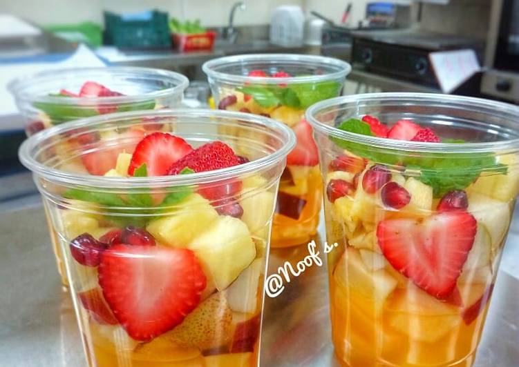 Resep Mix Fruit Cocktail oleh Noof's Kitchen Cookpad