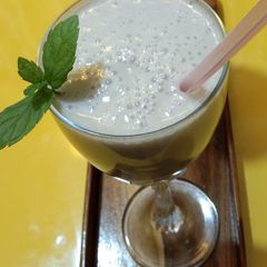 A picture of Banana Yoghurt Smoothie.